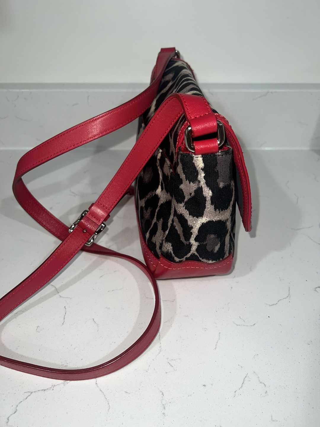 COACH F24103 PARK OCELOT LEOPARD PRINT CROSSBODY PURSE - photo 2