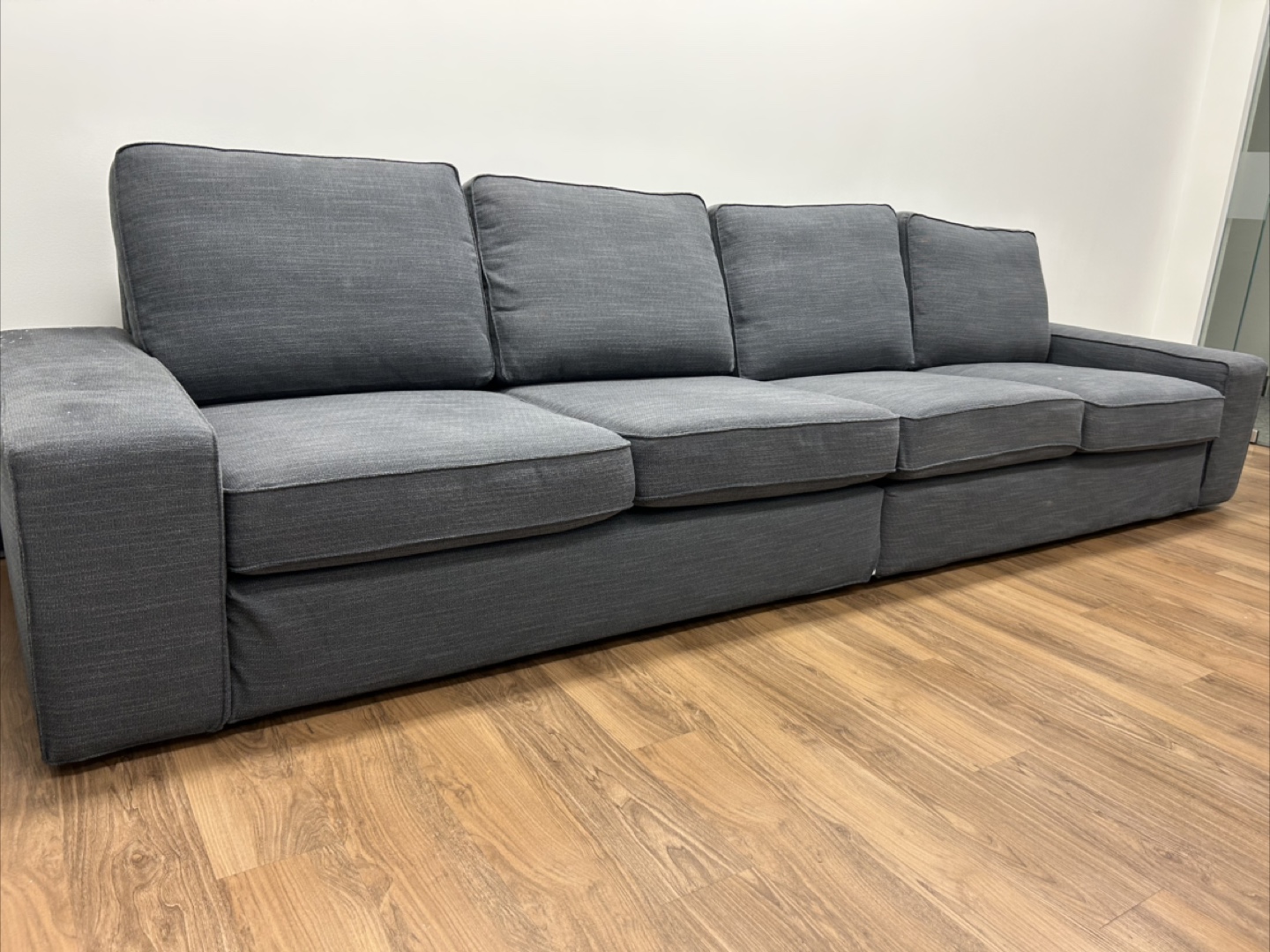 Blue Ikea kivik Four-Seater Sofa - photo 4