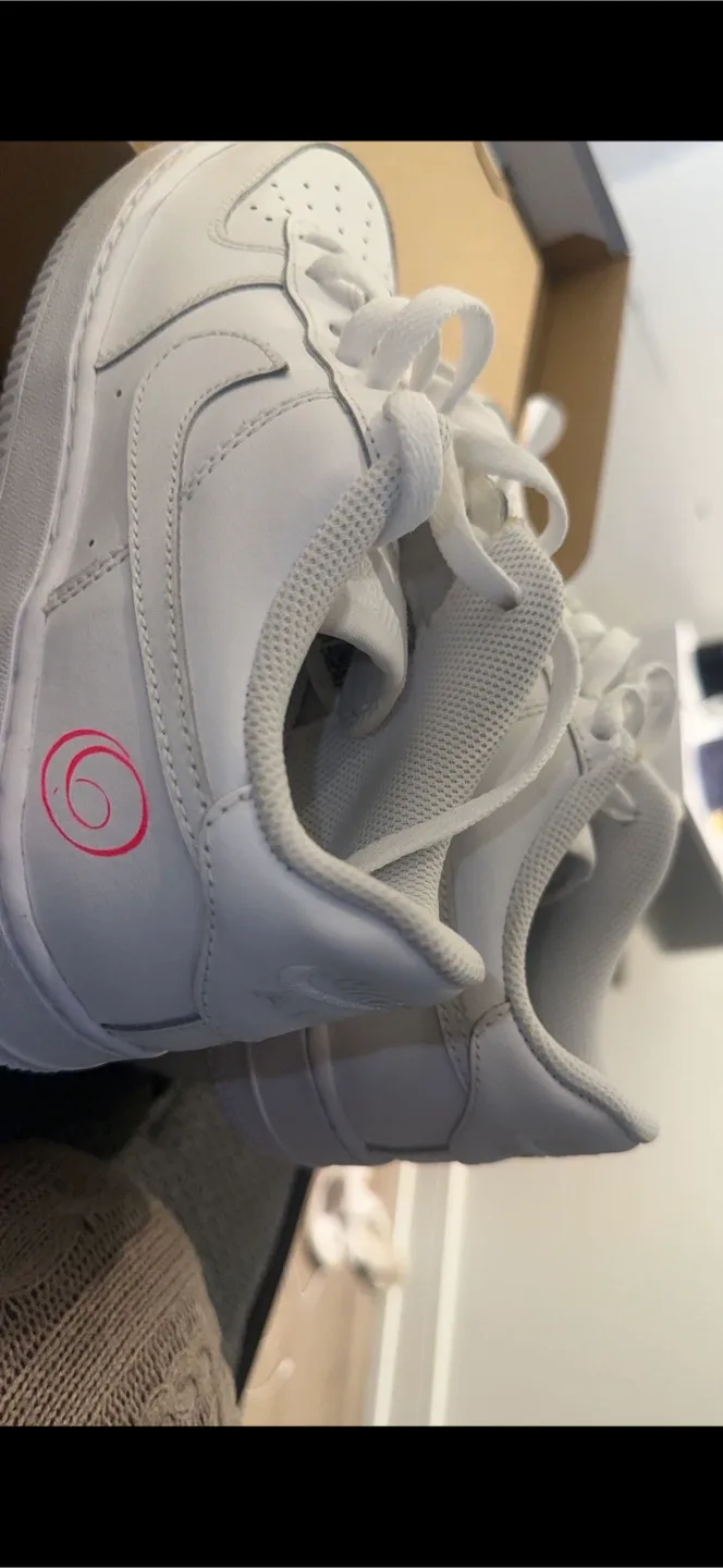 Nike Air Force 1 White Sneakers image indicator(2)