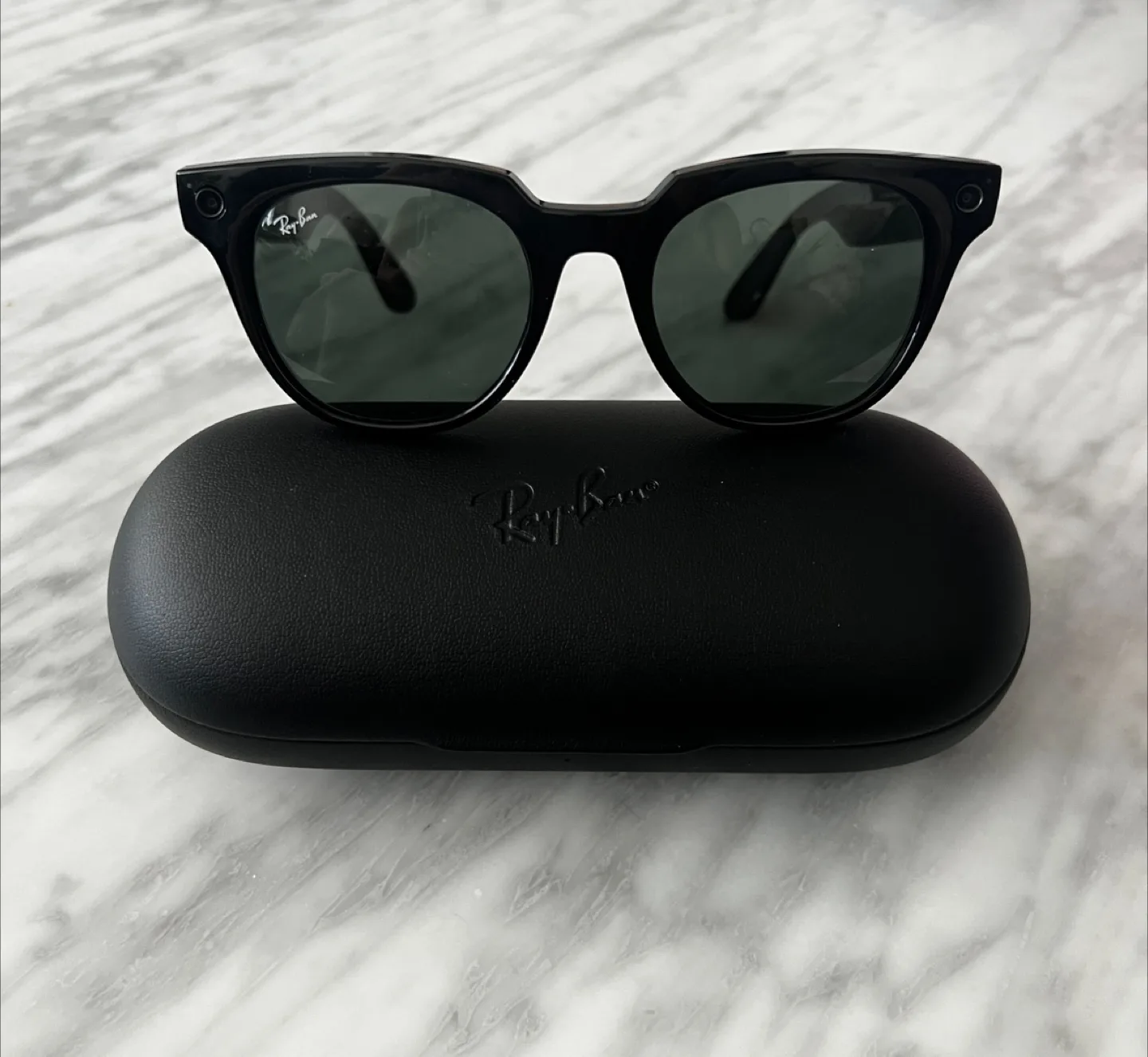Ray-Ban Stories Meteor Smart Glasses - Black thumbnail