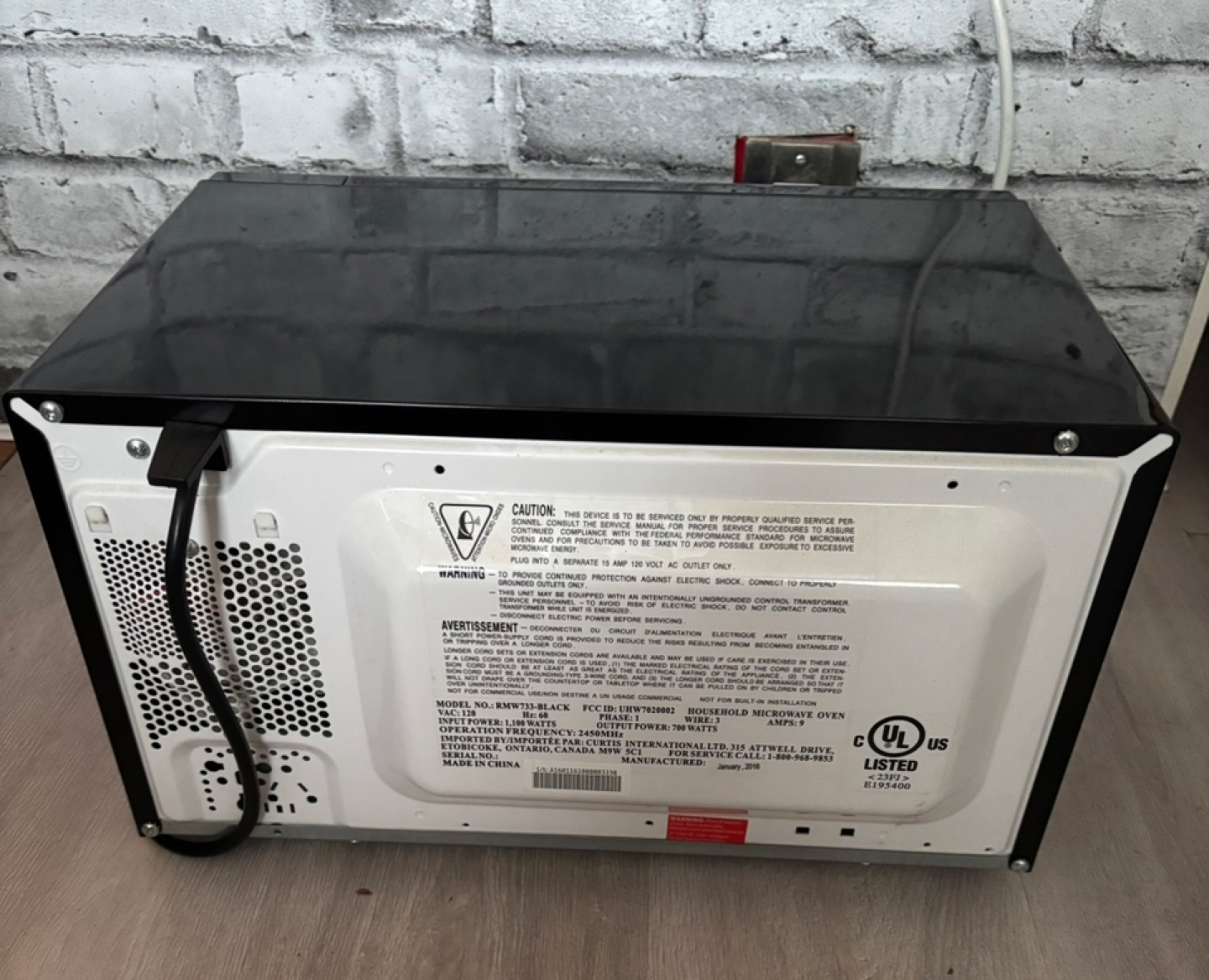 RCA Microwave - photo 5