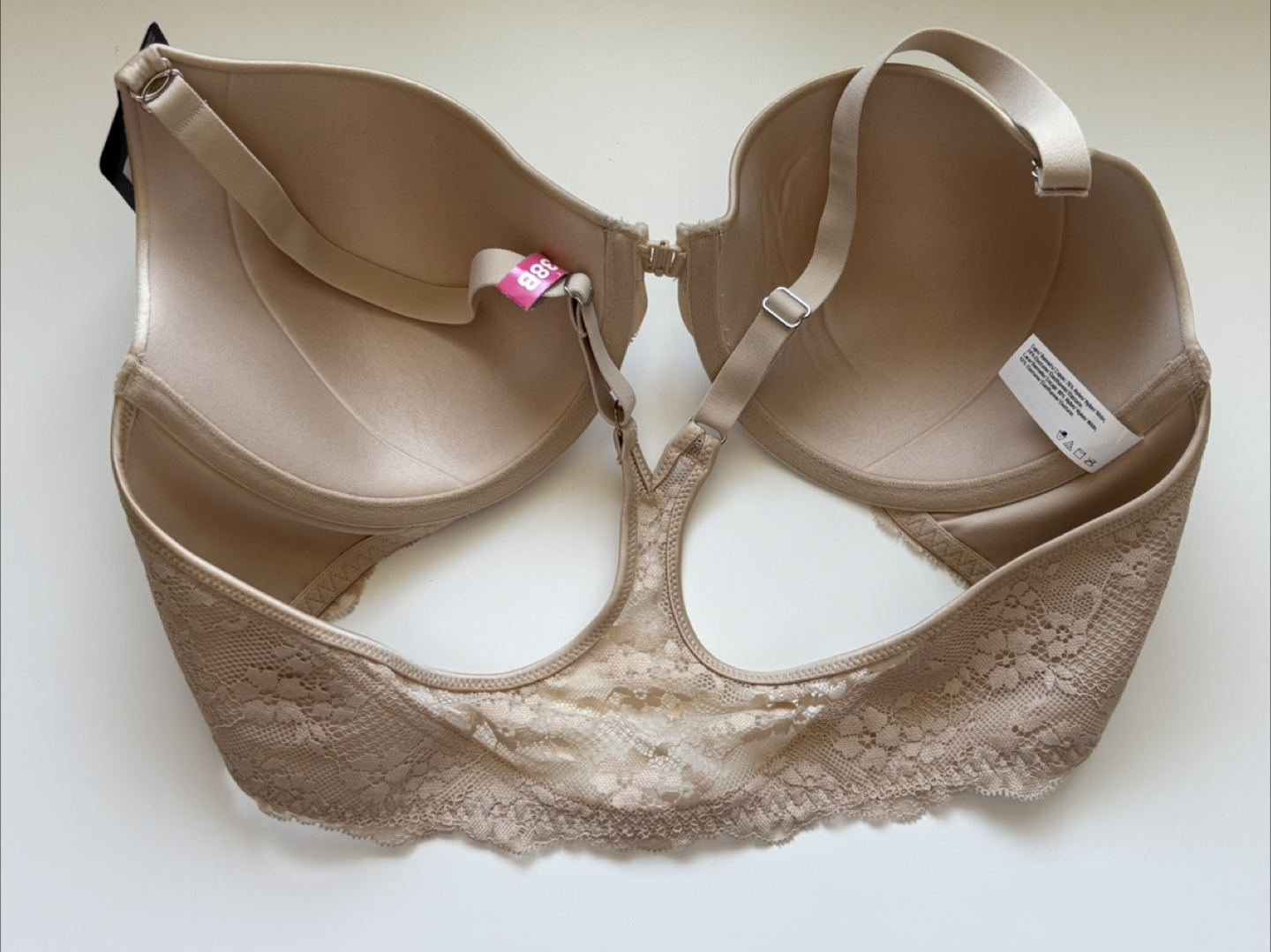 N.Y. Collection T-Back Bra - Size 38B - photo 3