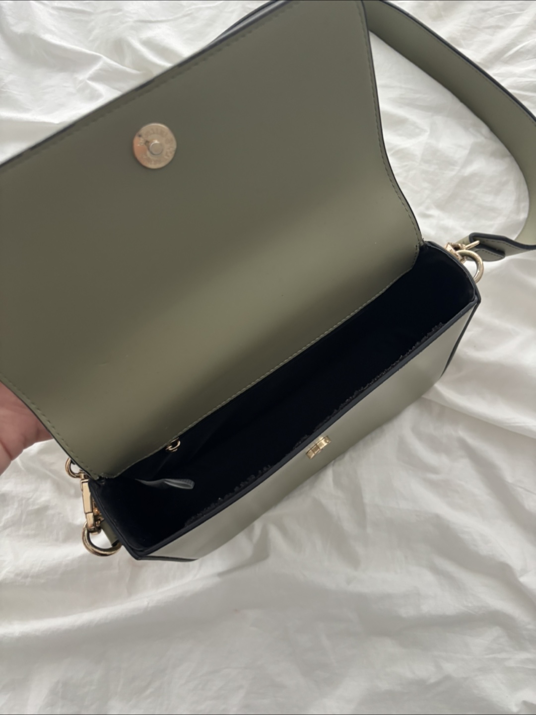 Olive Green Crossbody Bag - photo 2
