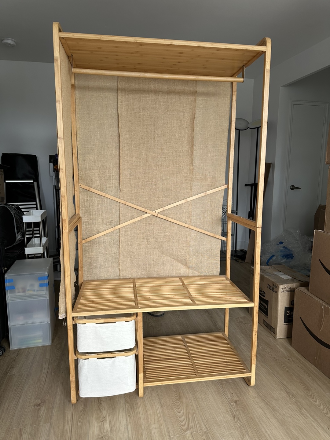 Wooden Clothing Rack - photo 2