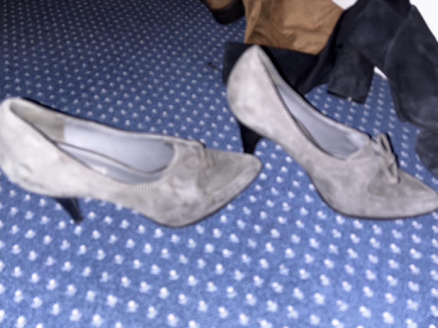 Grey High Heels