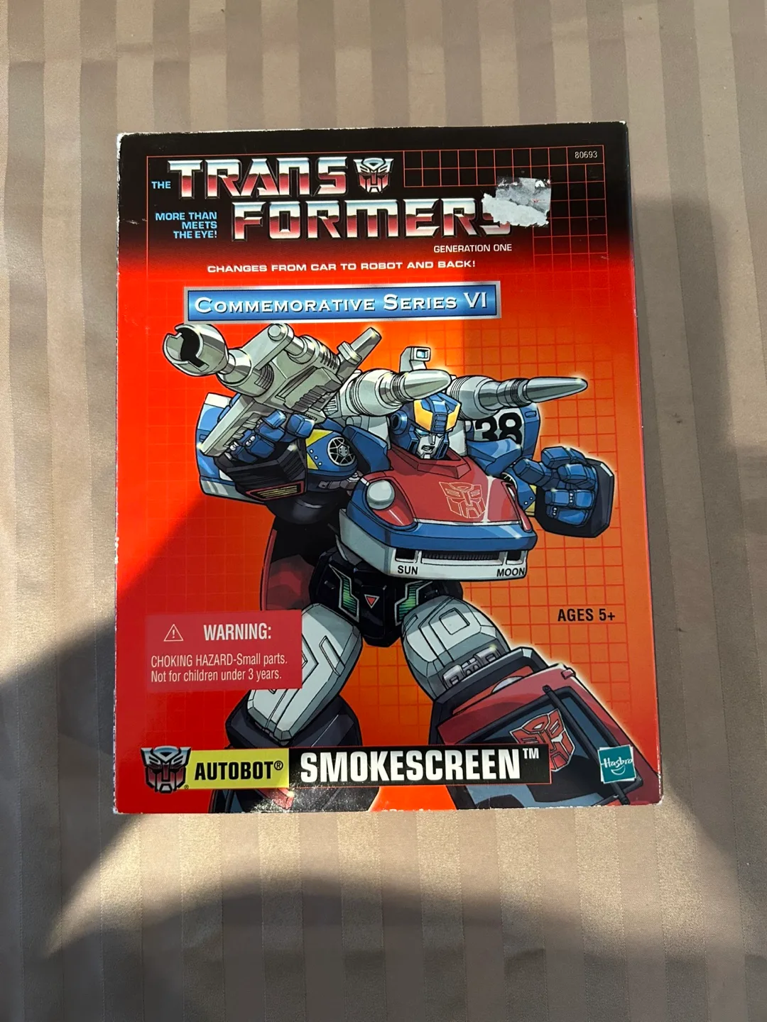 Transformers G1 Smokescreen Commemorative Series VI thumbnail