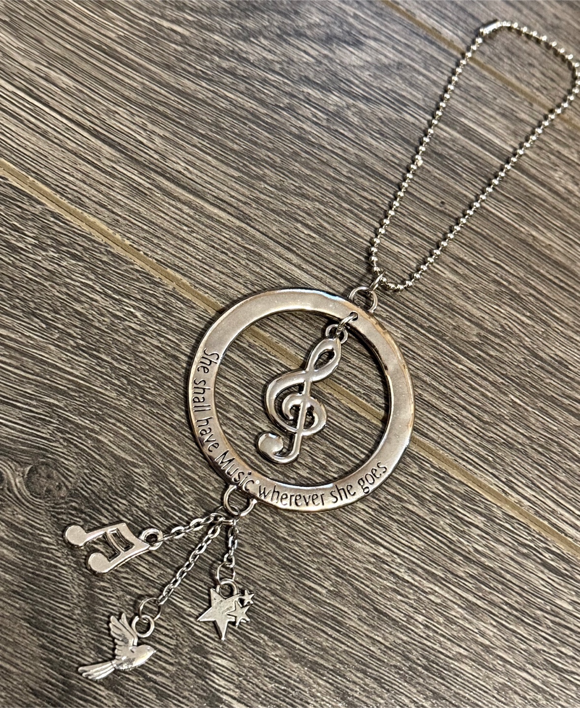 Music Charm - "She shall have Music wherever she goes”