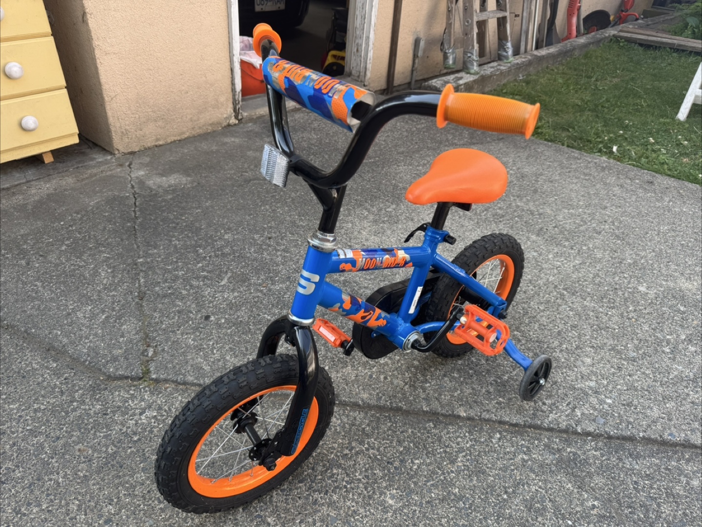 Moon Rider Kids' Bike - Blue & Orange