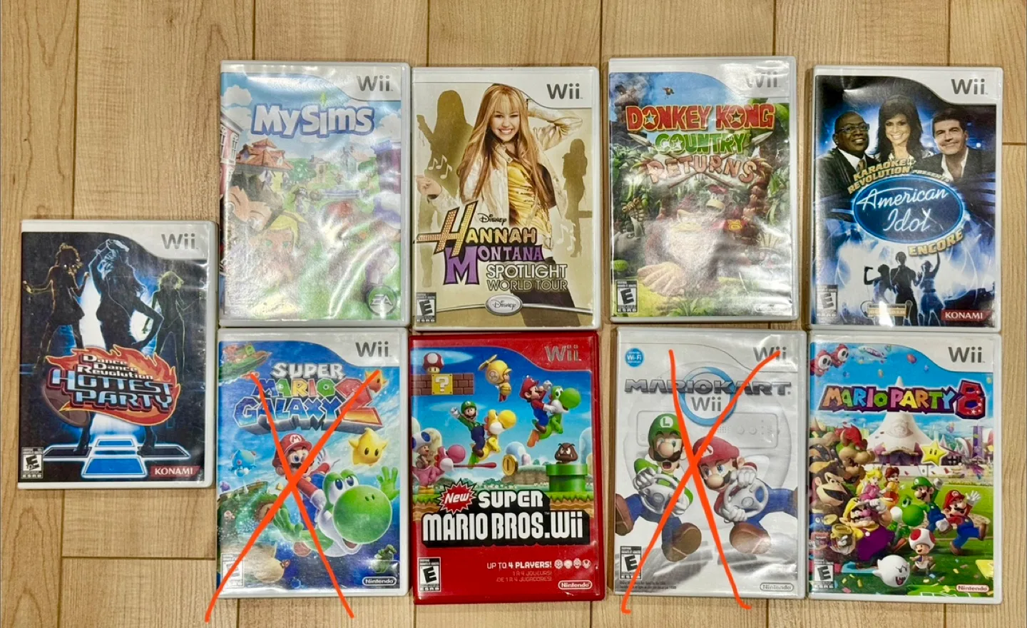 Nintendo Wii Games - Mario Kart, Mario Party & More! thumbnail