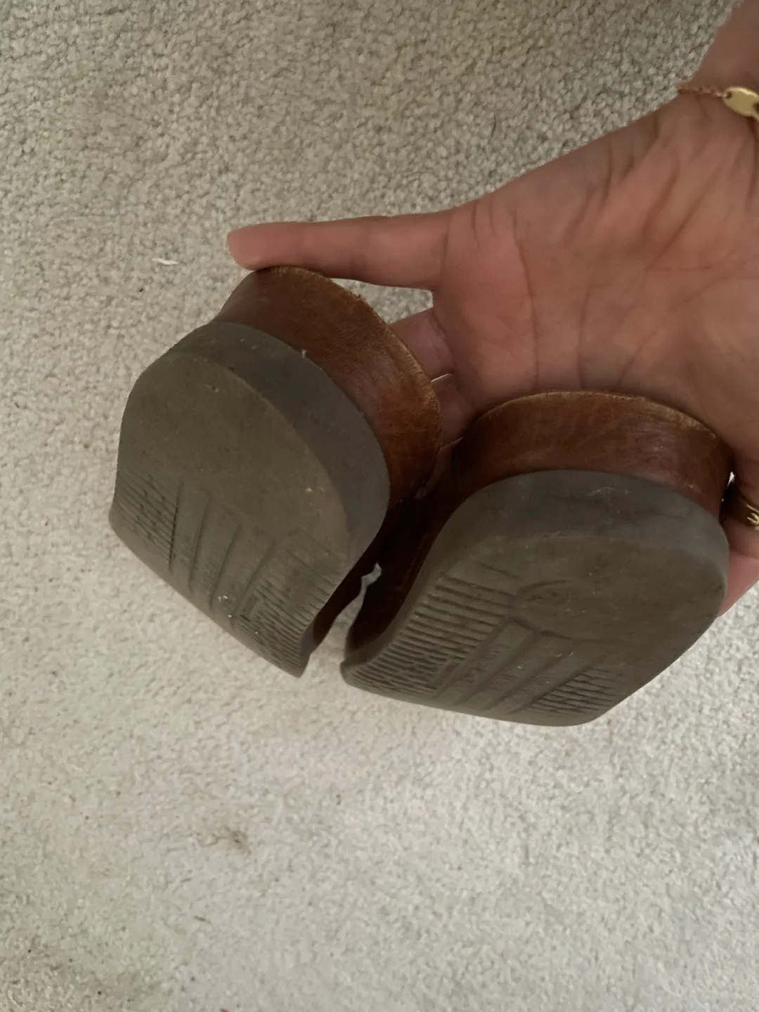 Mephisto Helen Brown Leather Sandals image indicator(4)