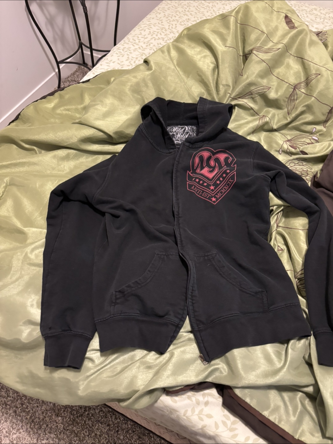Metal Mulisha Black Zip-Up Hoodie - photo 2