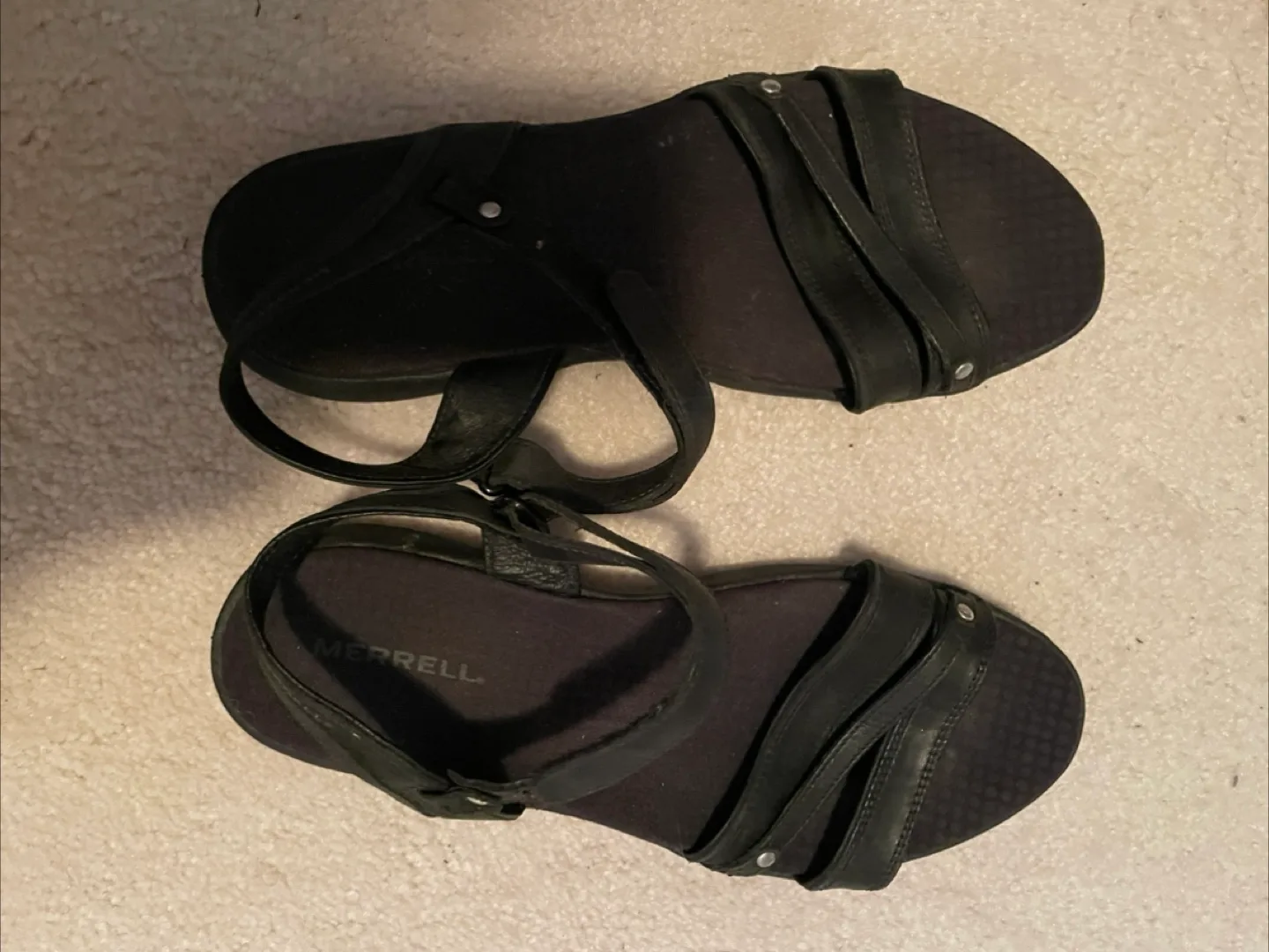 Merrell Black Sandals - Size 8 thumbnail
