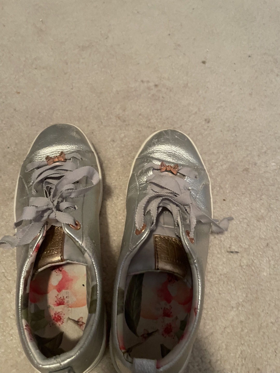 Ted Baker Kelleip Silver Sneakers - US 6 - photo 4
