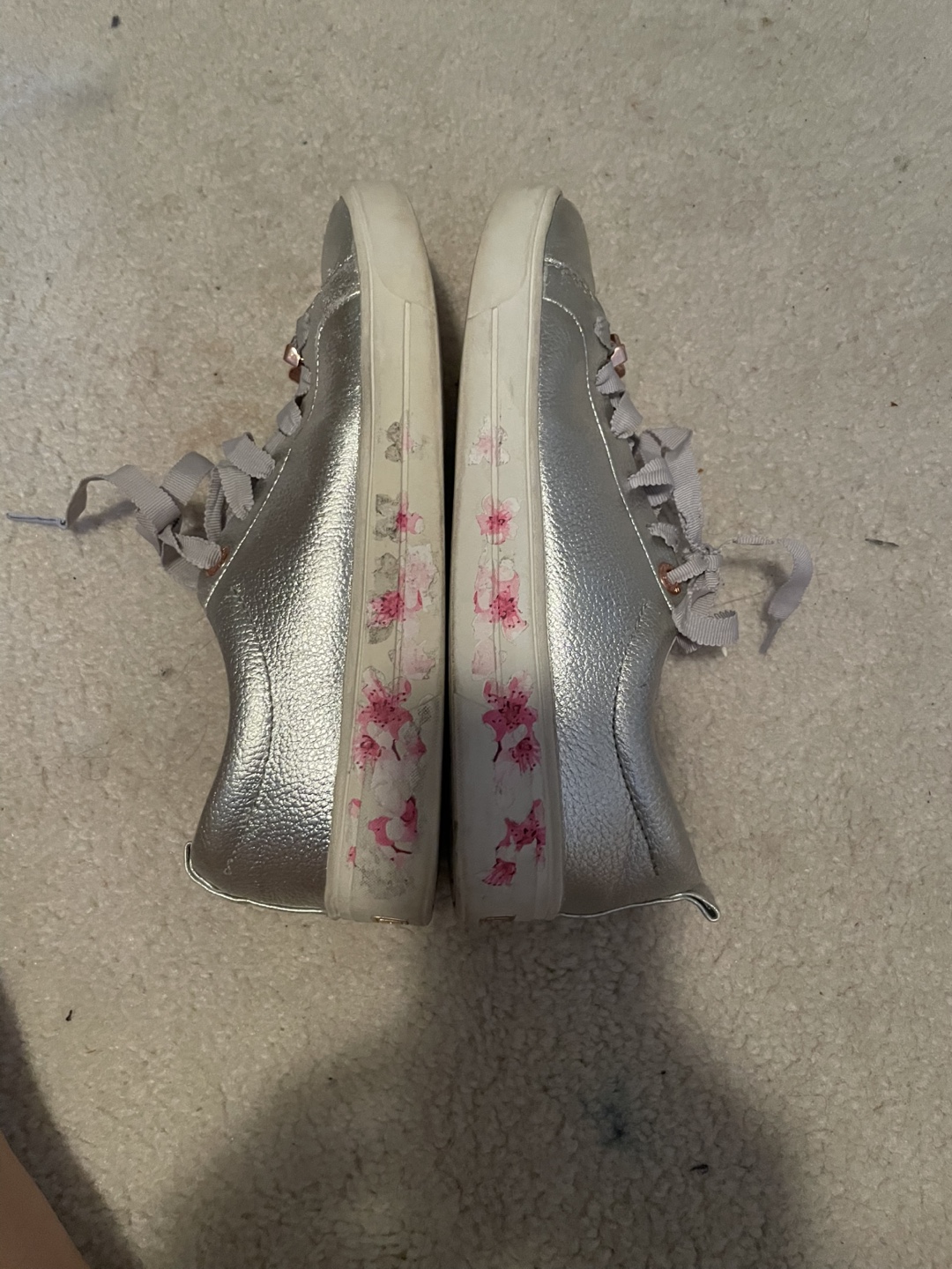 Ted Baker Kelleip Silver Sneakers - US 6 - photo 5