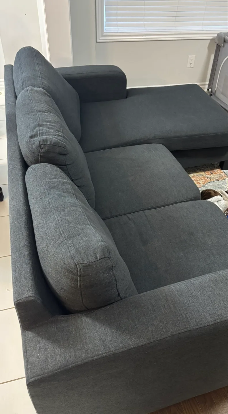 IKEA Kivik Sectional Sofa - Charcoal image indicator(2)