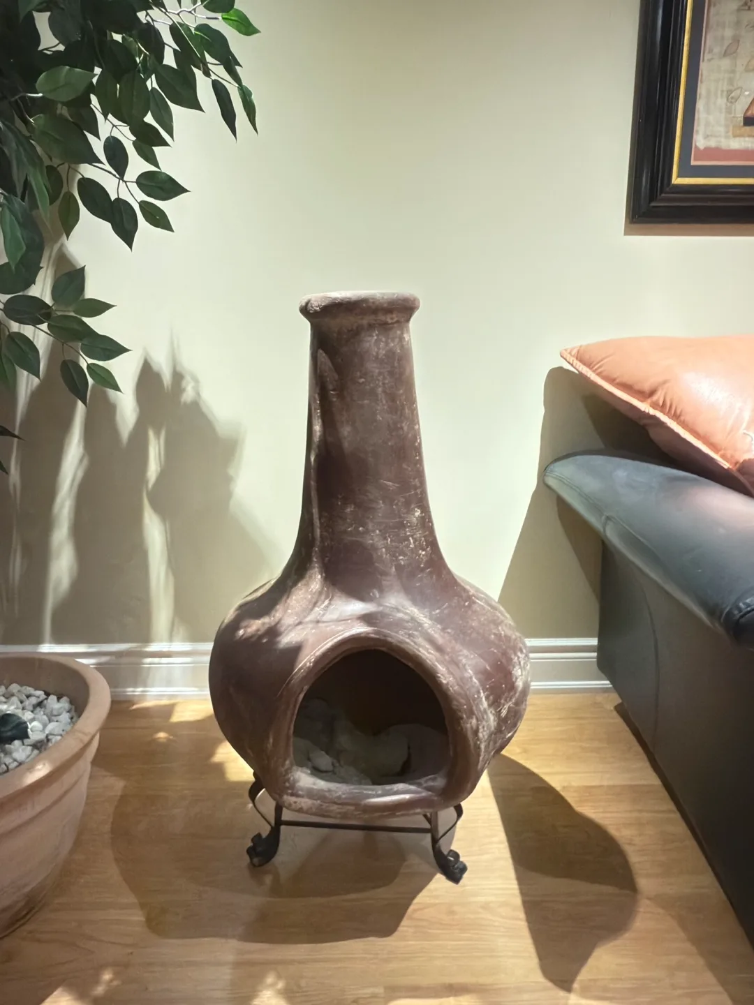 Terracotta Chiminea Fireplace