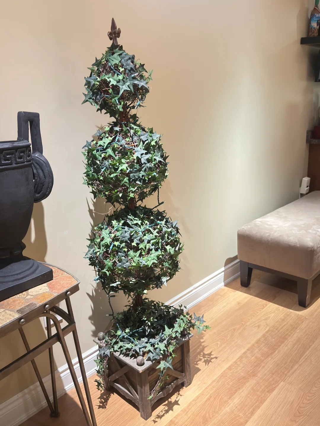 Artificial Ivy Topiary Tree