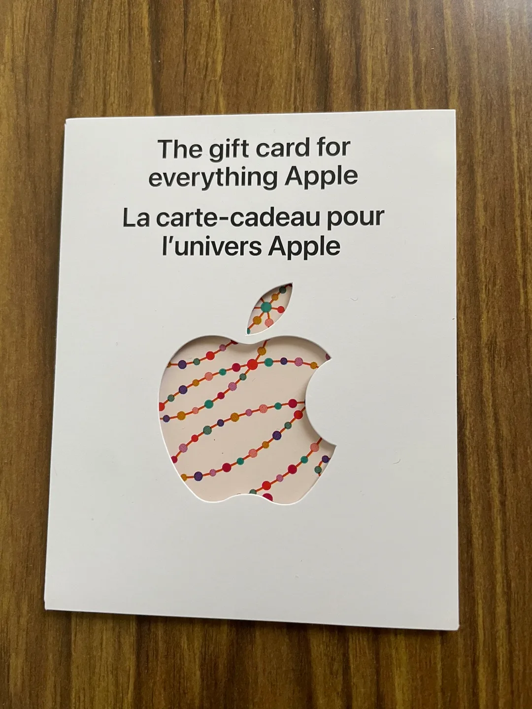 Apple Gift Card thumbnail