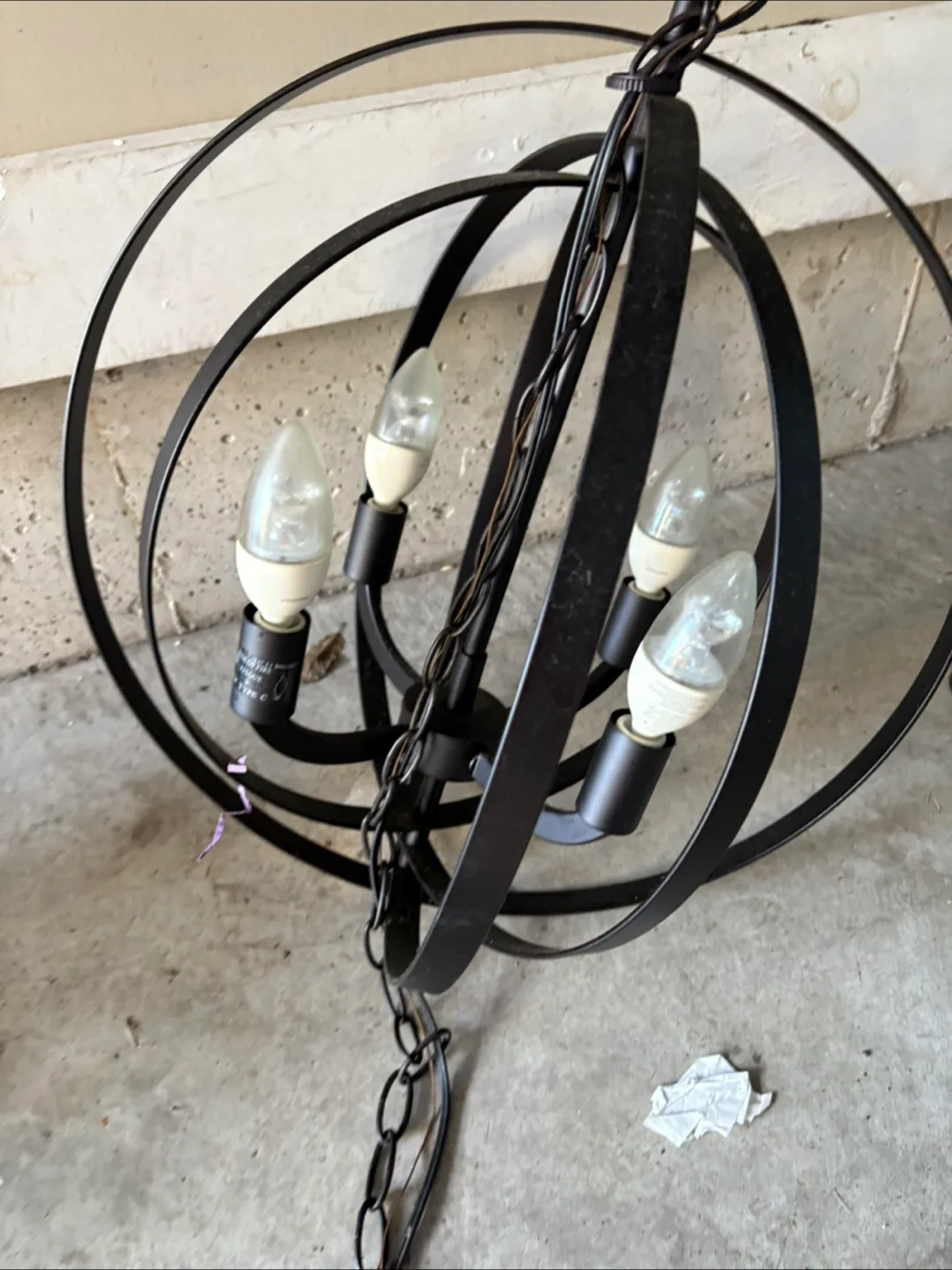 Black Orb Chandelier image indicator(3)