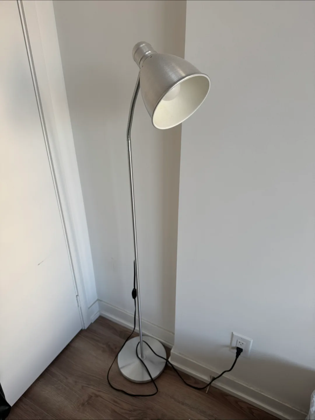 IKEA LERSTA lamp, aluminum chrome effect thumbnail