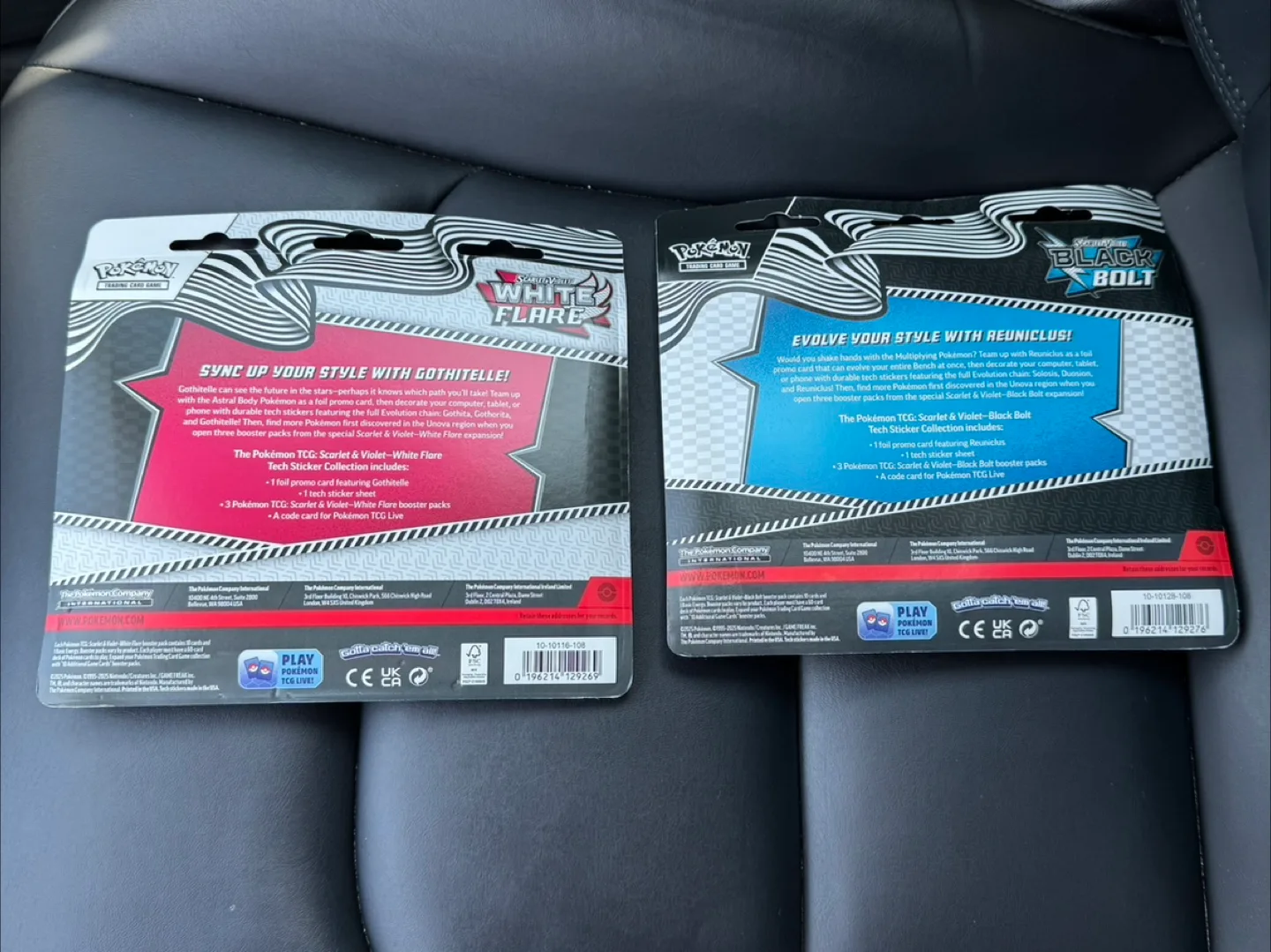 Pokemon Black and white tech stickers collection image indicator(2)