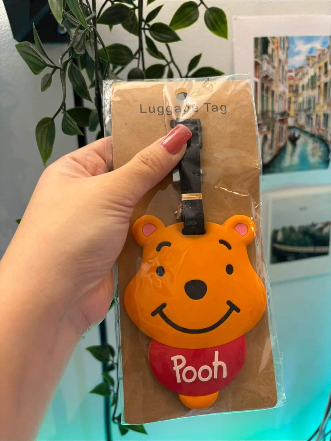 (NEW) Winnie the Pooh Luggage Tag thumbnail