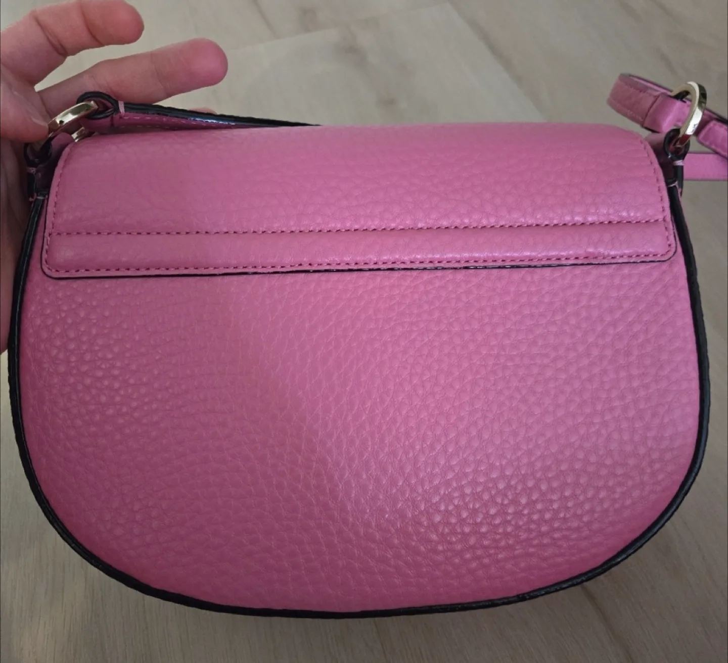 Kate Spade Pink Leather Crossbody Bag image indicator(6)