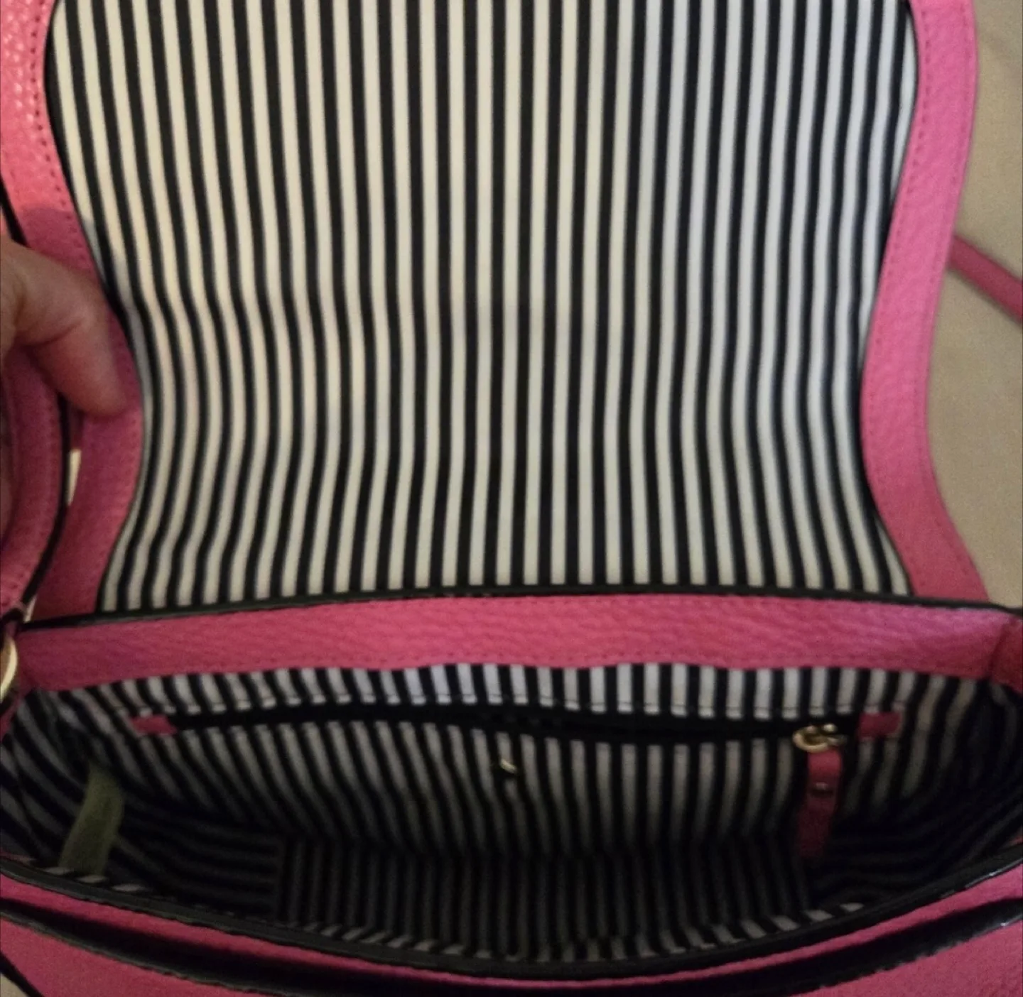 Kate Spade Pink Leather Crossbody Bag image indicator(4)