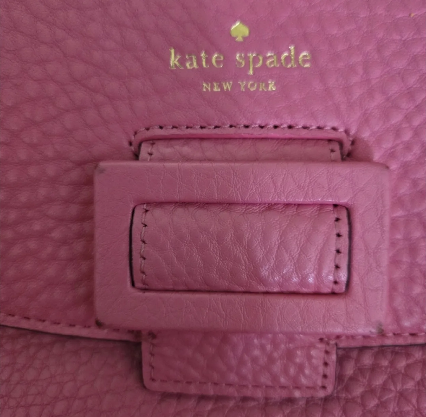 Kate Spade Pink Leather Crossbody Bag image indicator(2)