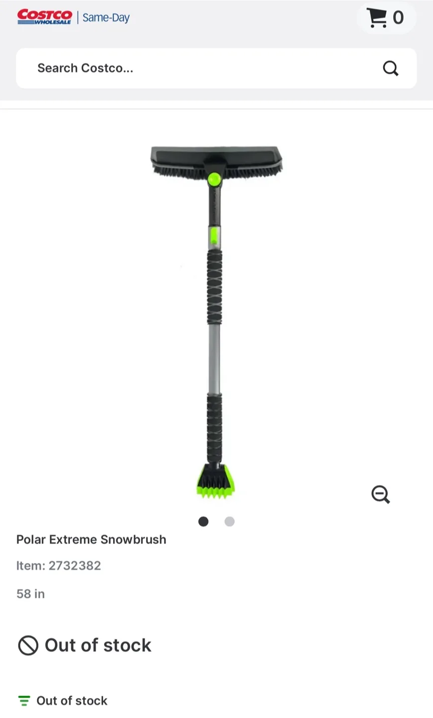 Polar Extreme Snowbrush - Extends to 58 in thumbnail