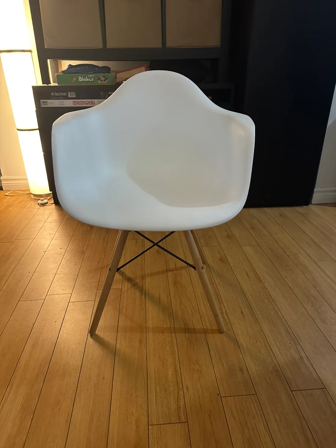 White Dining Chair thumbnail