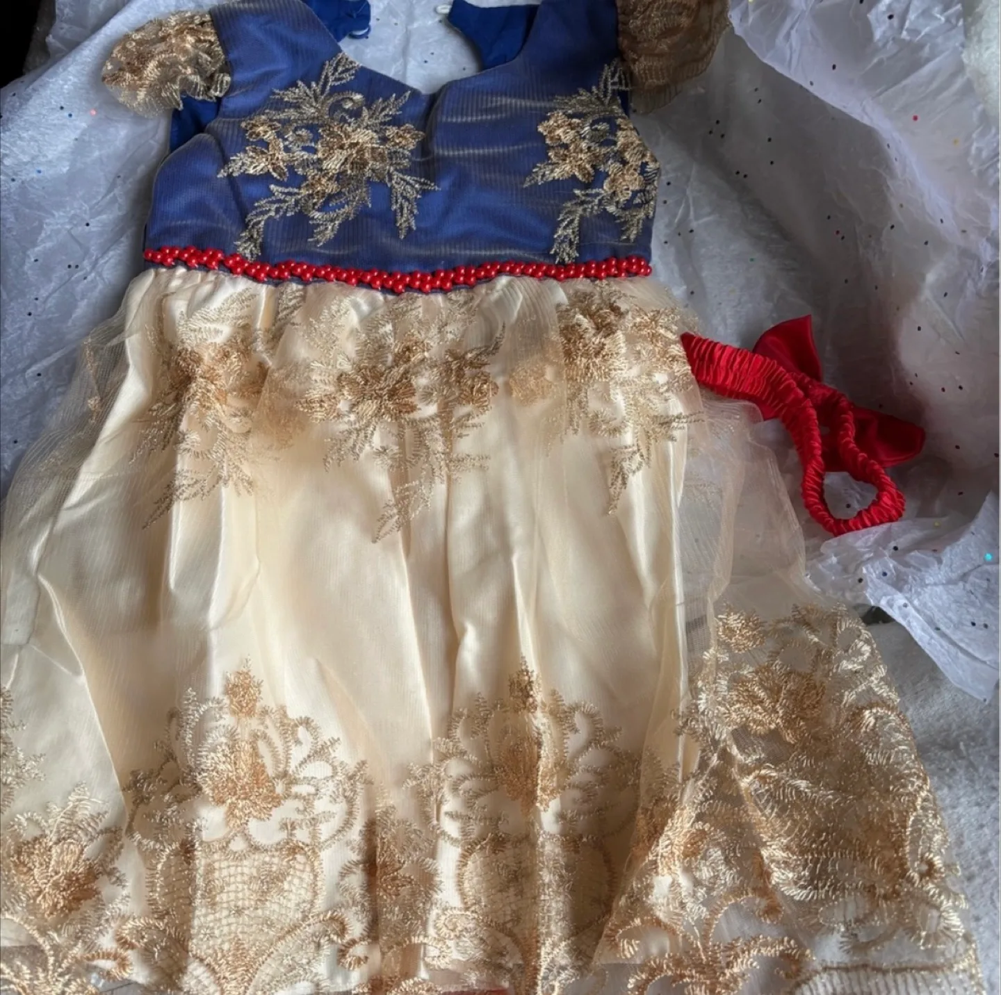Baby girl princess-style dress. image indicator(2)