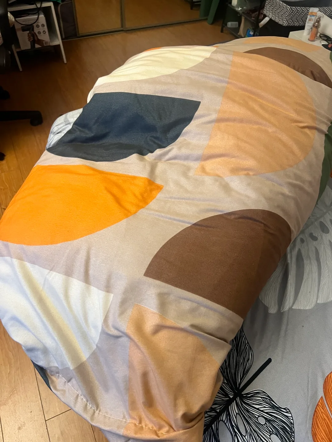 Queen size blanket with cover thumbnail