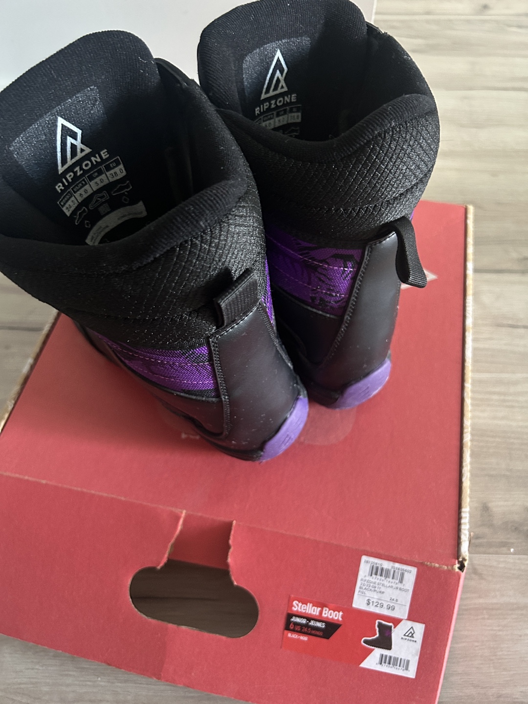 Ripzone Stellar Junior Snowboard Boots - Size 6 - photo 2