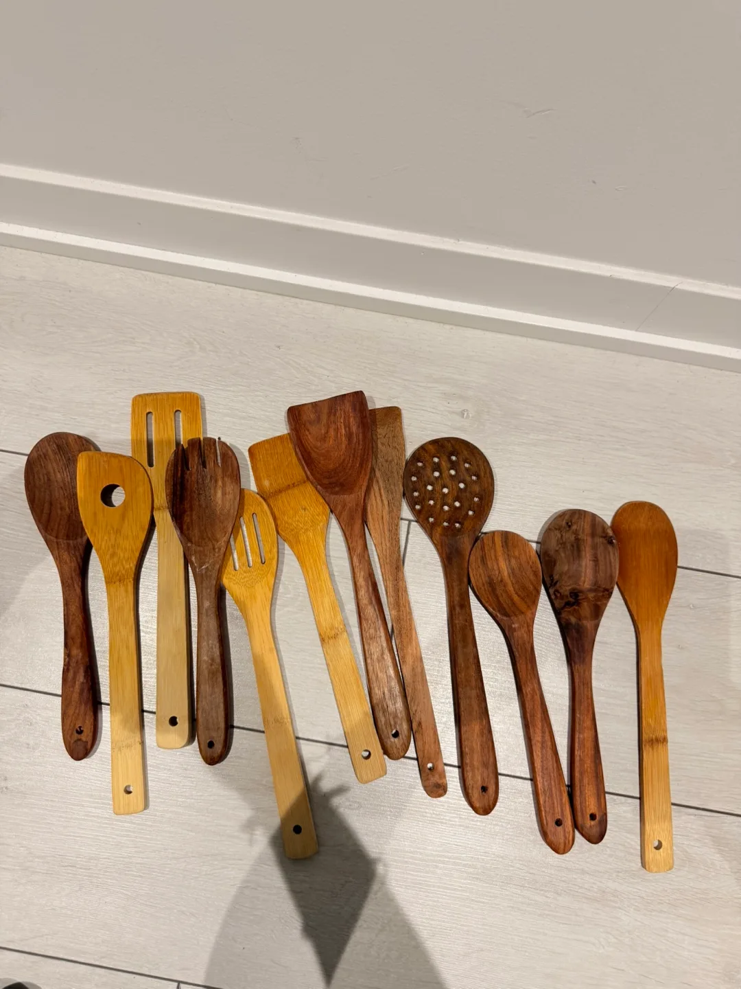 Wooden Kitchen Utensil Set