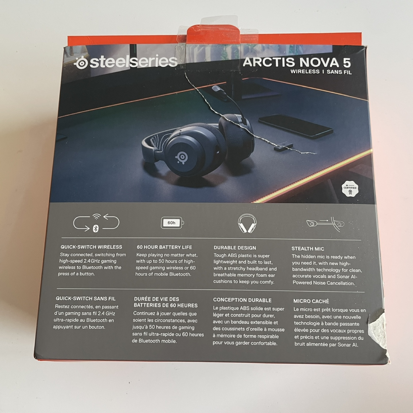 SteelSeries Arctis Nova 5 Wireless Gaming Headset - photo 3