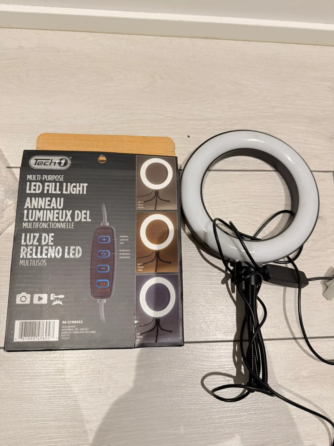 Tech1 Multi-Purpose LED Fill Light image indicator(2)