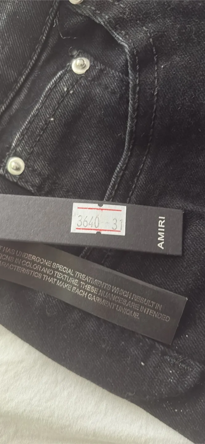 Amiri Jeans size 31 image indicator(2)