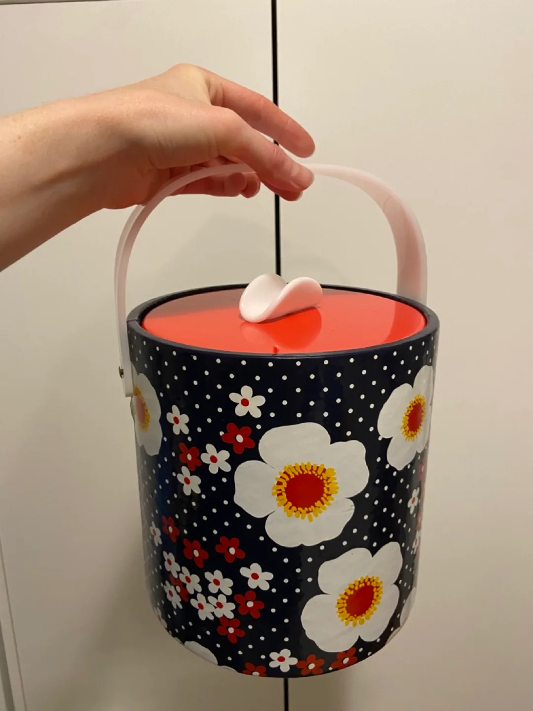 Vintage Floral Ice Bucket thumbnail