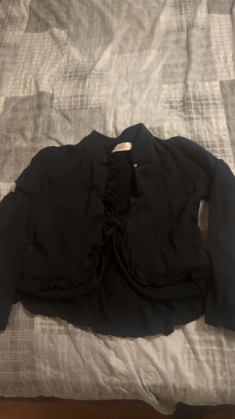 Tangerine Black Cardigan thumbnail