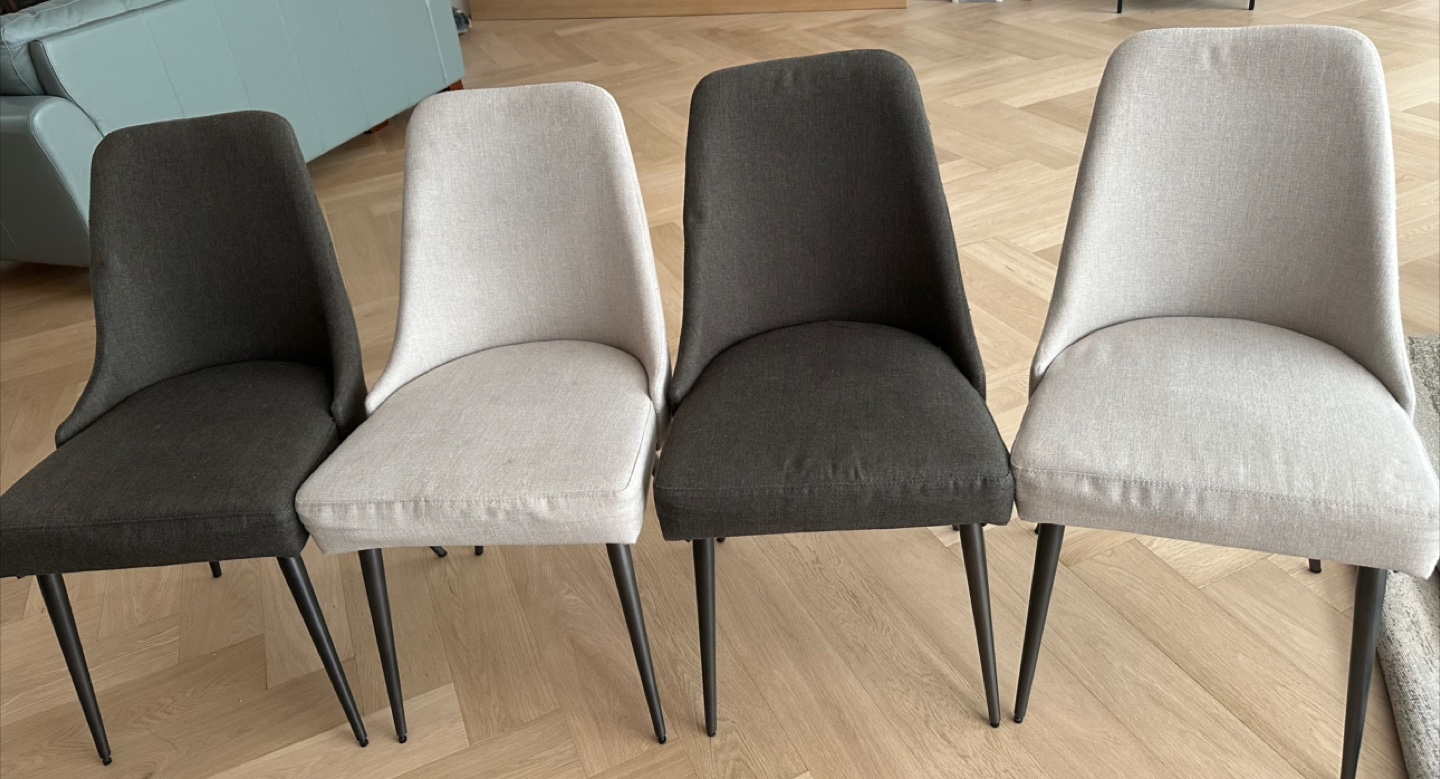 Set of Modern Dining Chairs - photo 2