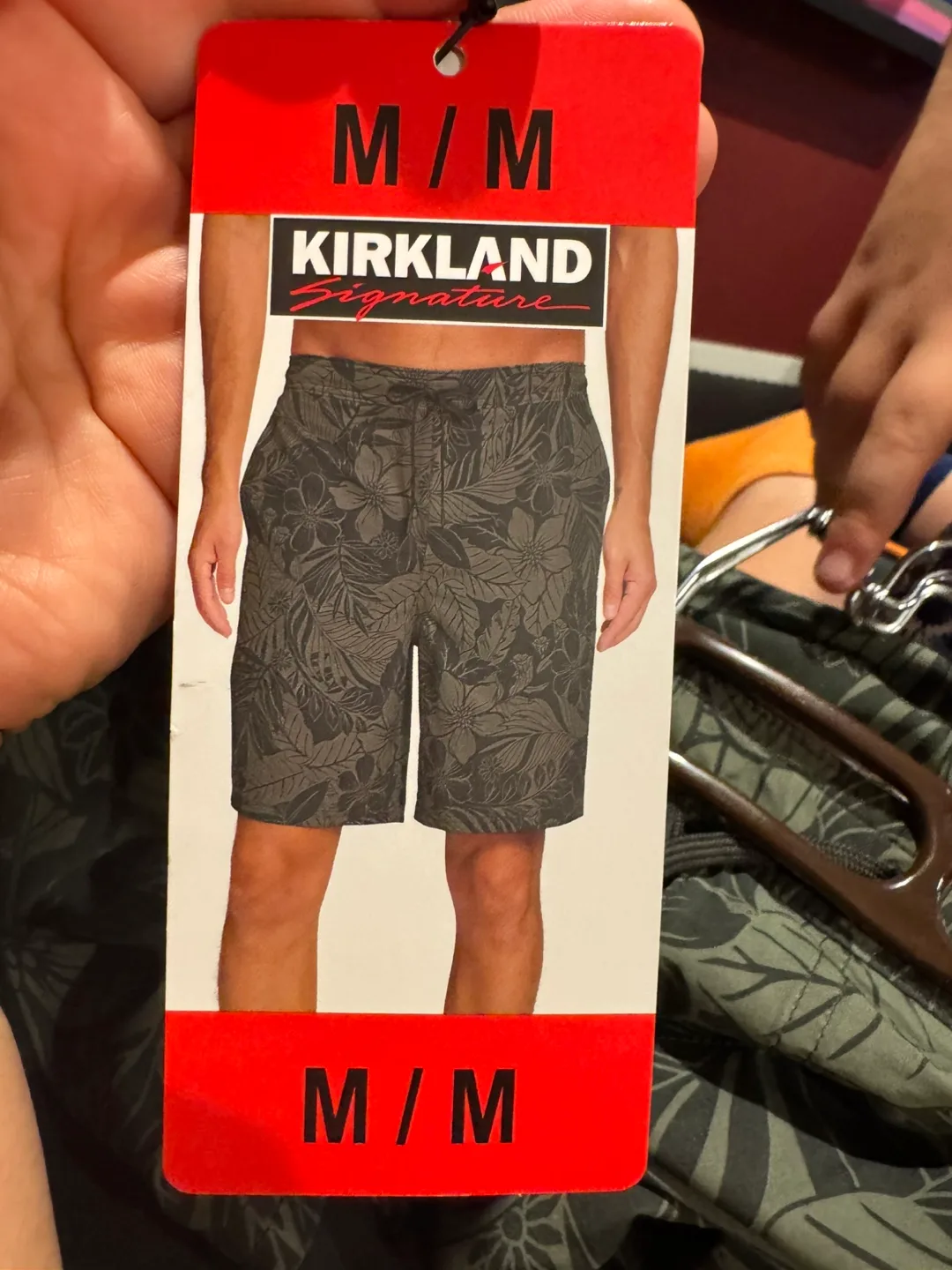 Kirkland Signature M Men's Floral Shorts - New thumbnail