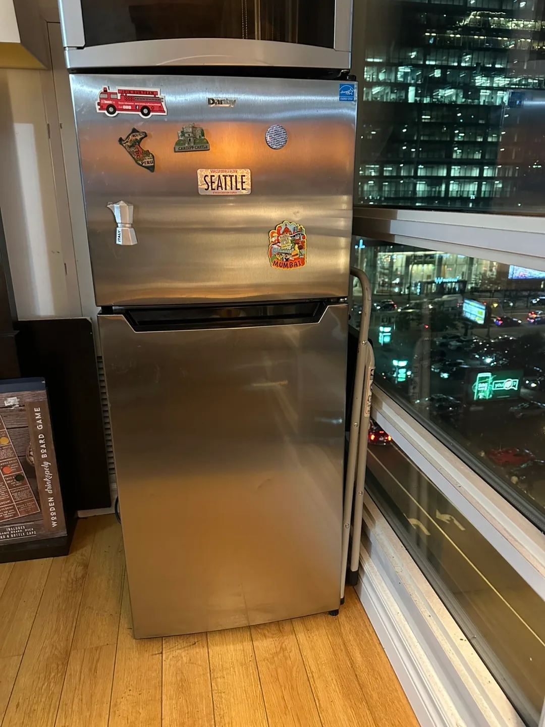 Fridge/Freezer - Stainless Steel thumbnail