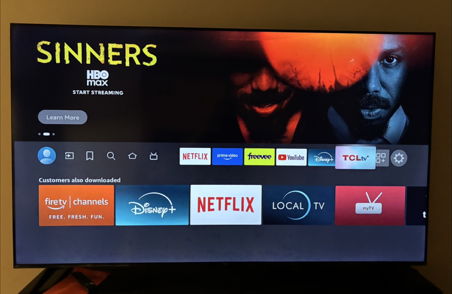 TCL 65” 4K Smart TV with Fire TV and Alexa Voice Remote