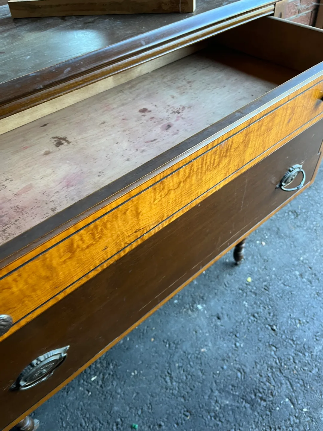 Vintage wood dresser image indicator(2)