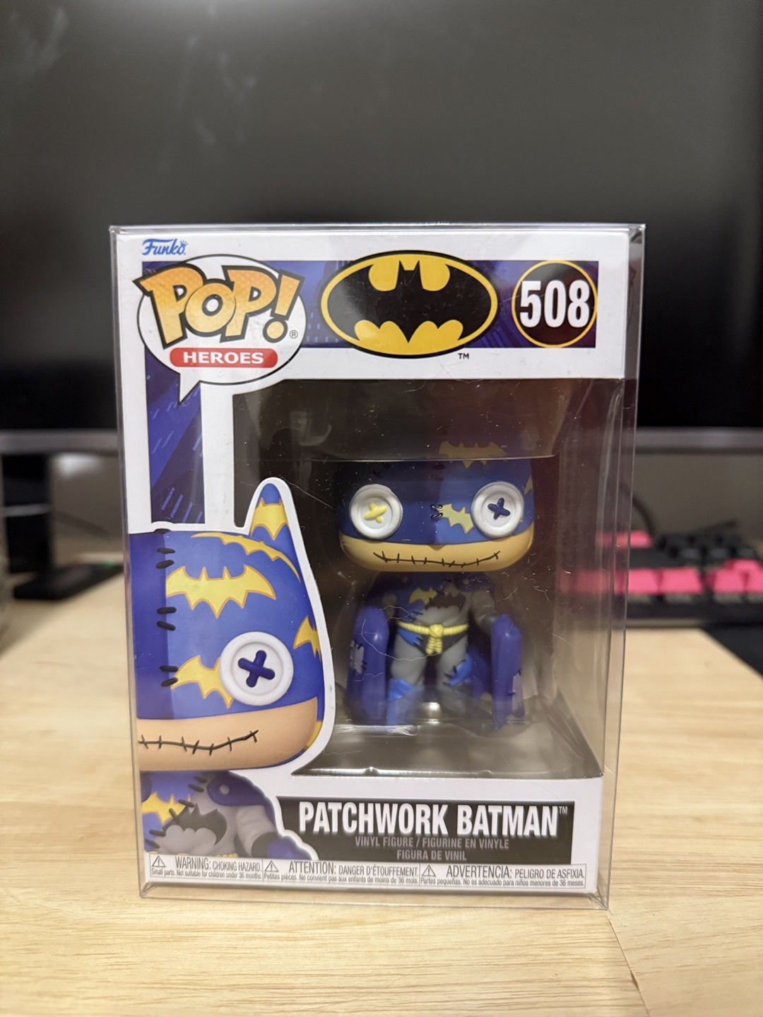 Funko Pop! Heroes Patchwork Batman #508