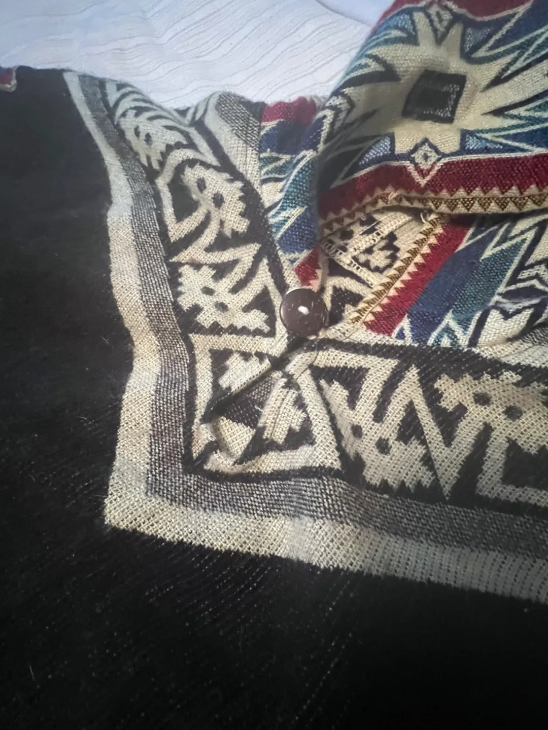 Hooded Peruvian Poncho real alpaca fur image indicator(4)