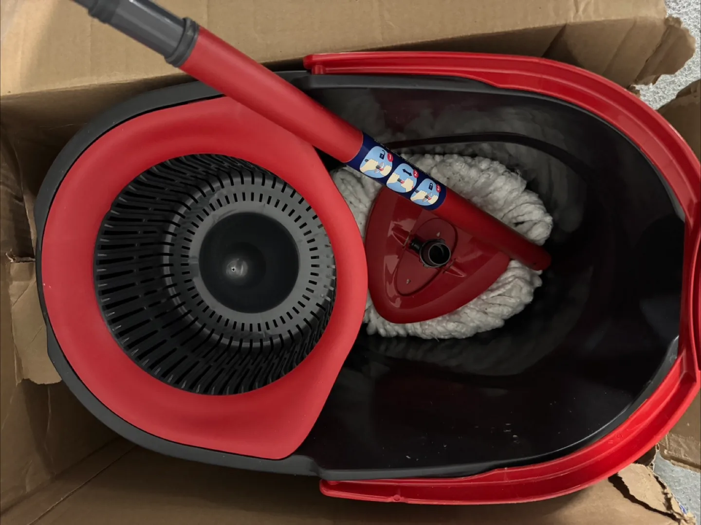 Vileda EasyWring Spin Mop & Bucket System image indicator(5)