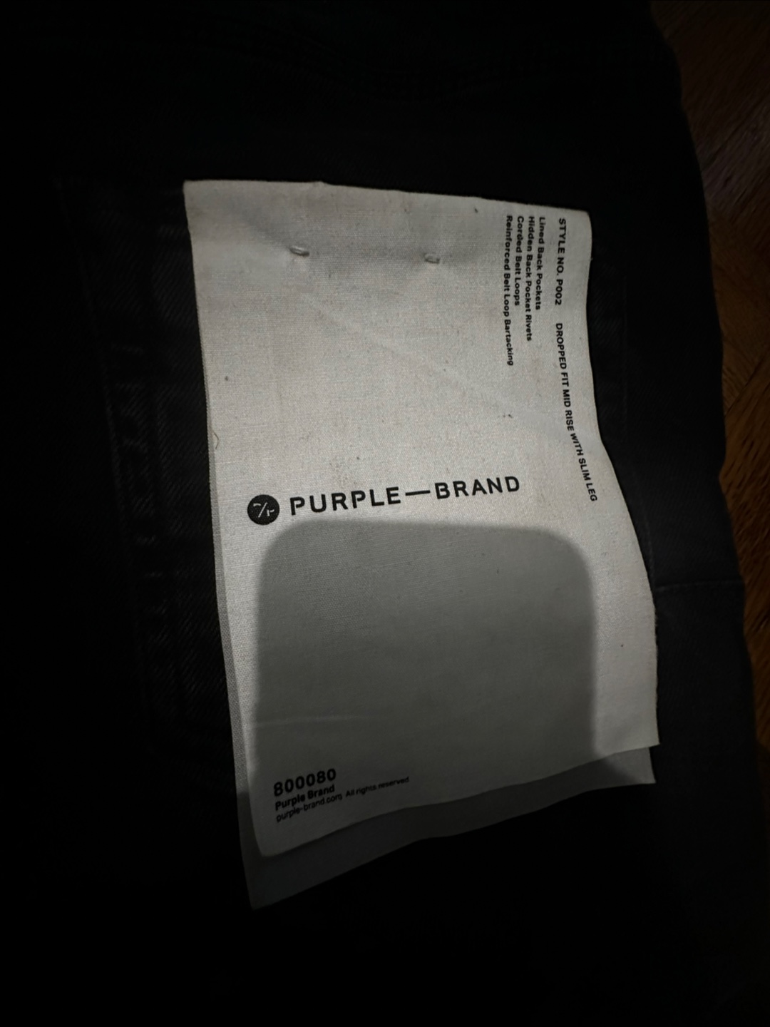 Purple jeans size 28 - photo 3