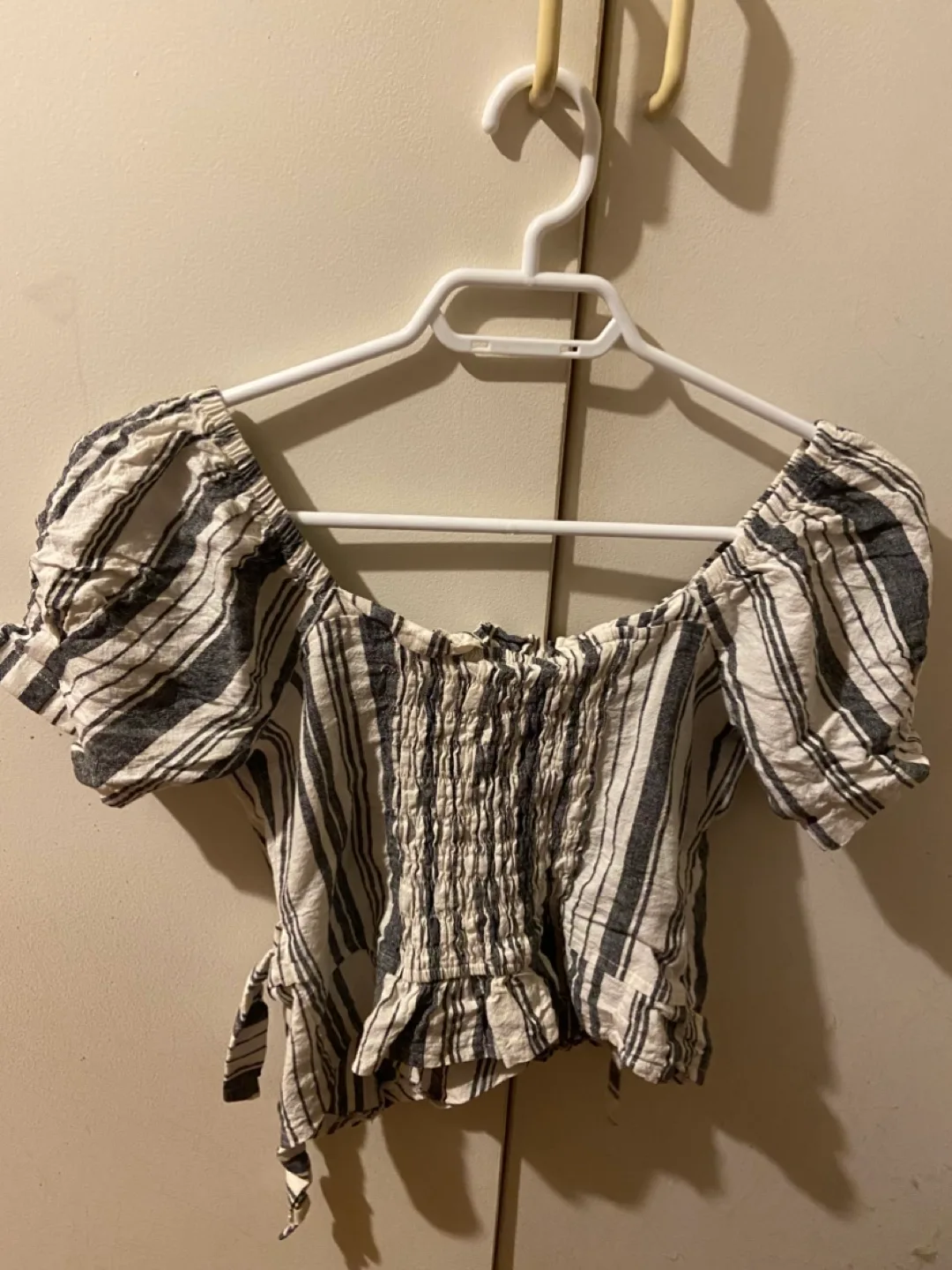 Happy Zoo Striped Crop Top - Size Small image indicator(2)